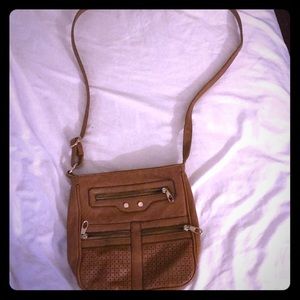 Tan crossbody